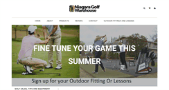 Desktop Screenshot of niagaragolfwarehouse.com